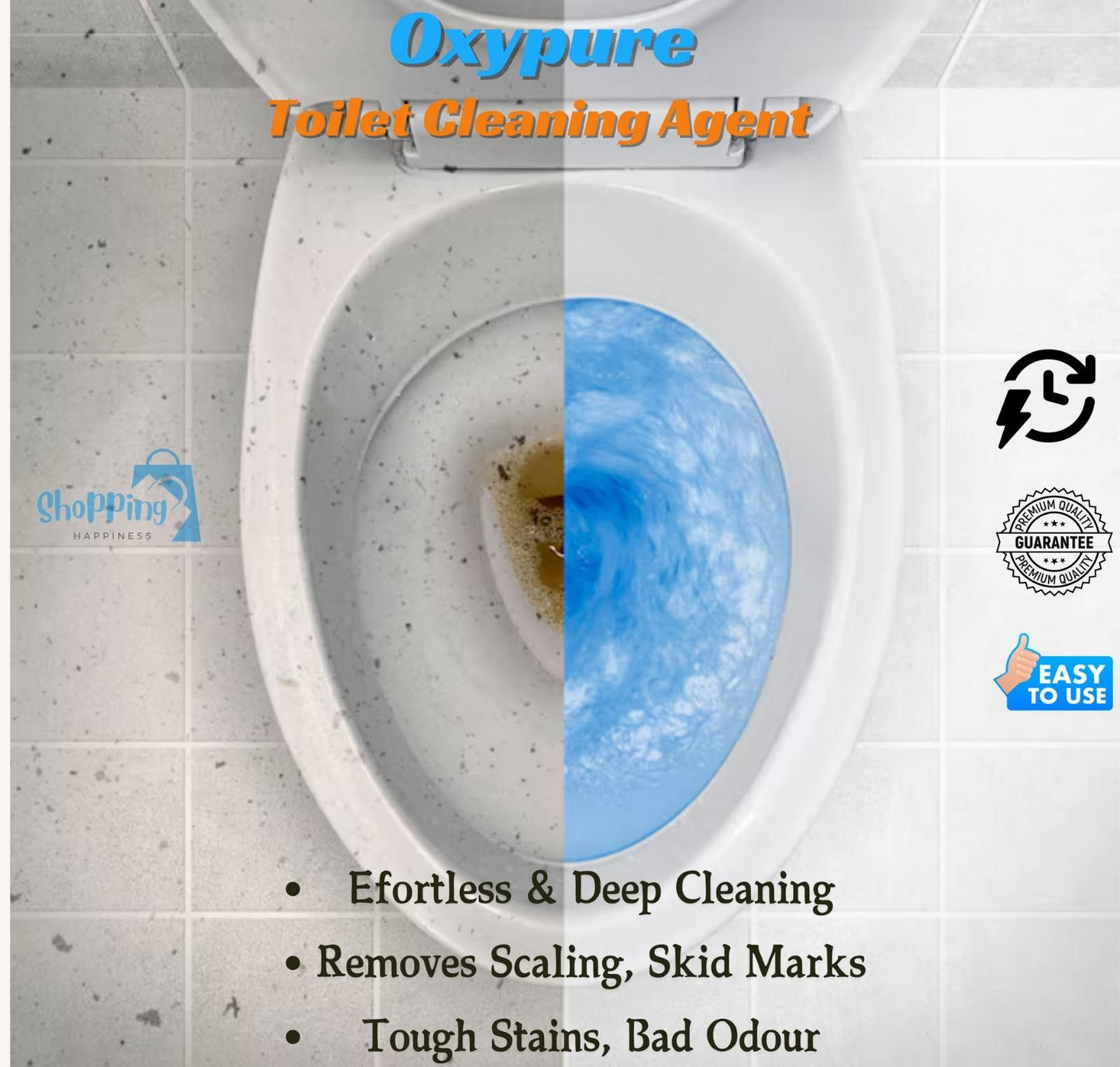 PowerFlussh – Advanced Toilet Cleaner for Stain Removal & Freshness