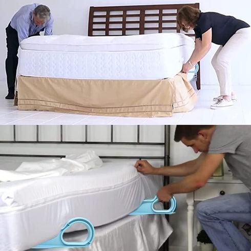 No-Stress Bed Maker – Mattress Lifter & Sheet Tuck Tool (2 Pieces)
